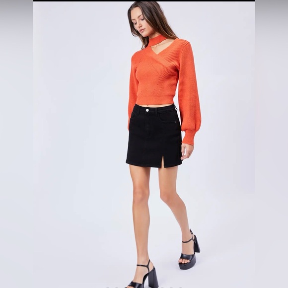 Cider Denim Skirt NWT - Picture 2 of 8